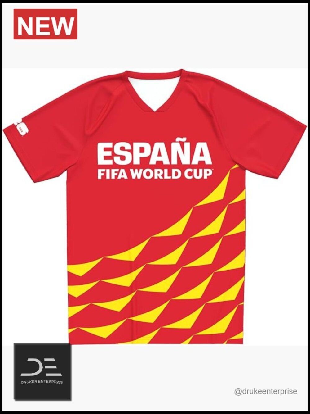 Men's Sublimated Soccer Fashion Top - Officially Licensed 2026 Gear